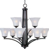Maxim Nine Light Chandelier