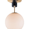 Maxim One Light Semi-Flush Mount