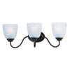 Maxim Three Light Bath Vanity