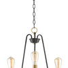 Maxim Three Light Chandelier
