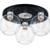 Maxim Three Light Flush Mount