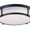 Maxim Three Light Flush Mount