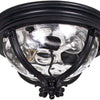 Maxim Three Light Outdoor Ceiling Mount
