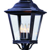 Maxim Three Light Outdoor Pole/Post Lantern
