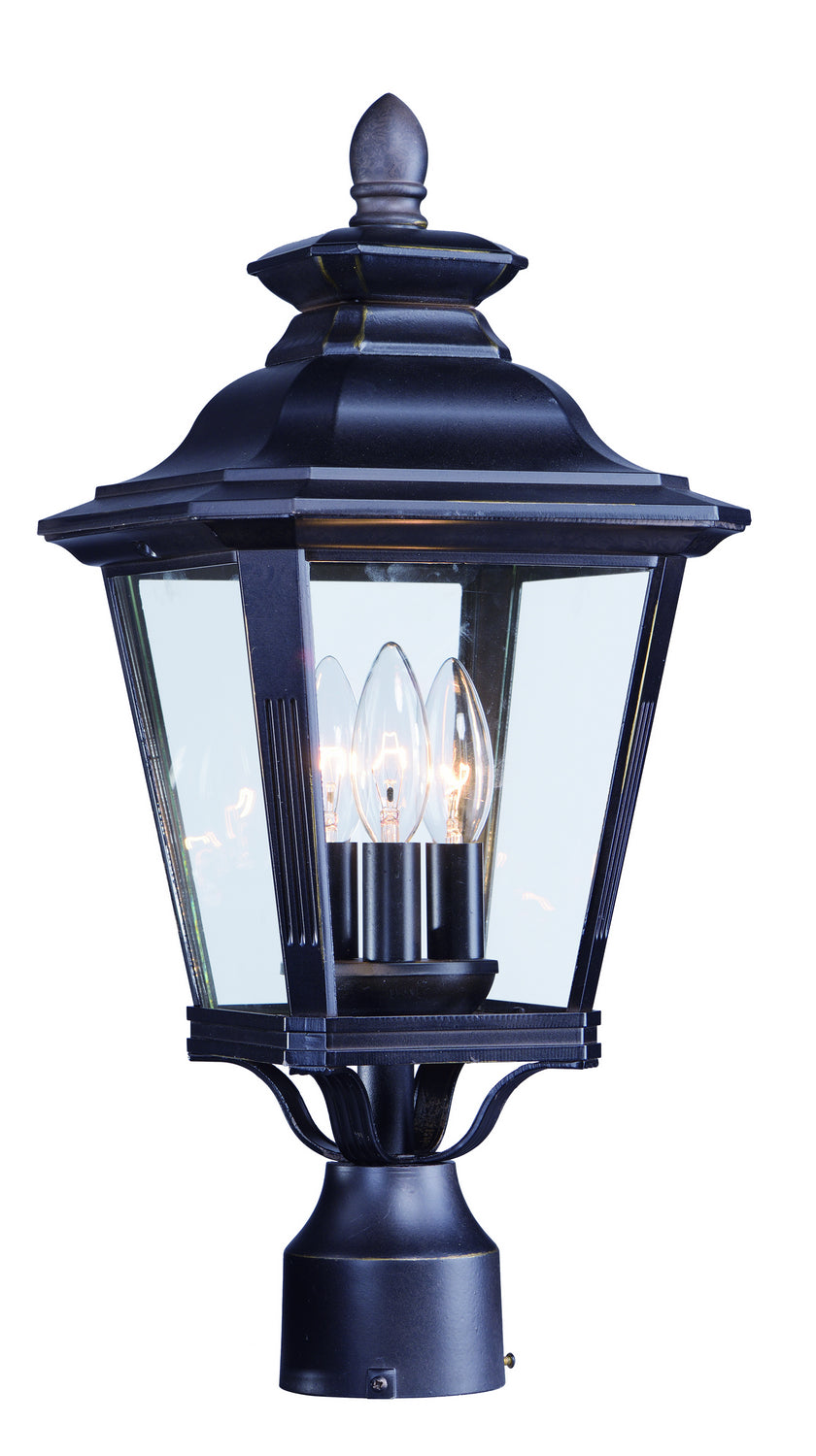 Maxim Three Light Outdoor Pole/Post Lantern