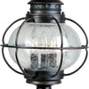 Maxim Three Light Outdoor Pole/Post Lantern