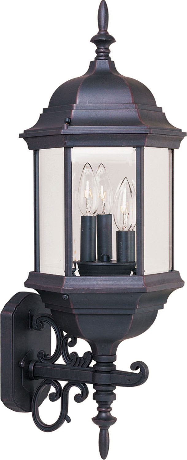 Maxim Three Light Outdoor Wall Lantern