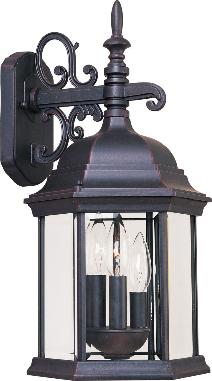 Maxim Three Light Outdoor Wall Lantern