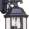 Maxim Three Light Outdoor Wall Lantern