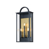 Maxim Three Light Outdoor Wall Sconce