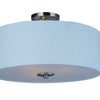 Maxim Three Light Semi-Flush Mount