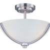 Maxim Three Light Semi-Flush Mount