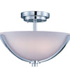 Maxim Three Light Semi-Flush Mount
