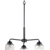 Maxim Three Light Semi-Flush Mount/Chandelier