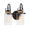 Maxim Two Light Bath Vanity