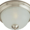 Maxim Two Light Flush Mount