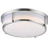 Maxim Two Light Flush Mount