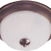 Maxim Two Light Flush Mount
