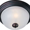 Maxim Two Light Flush Mount