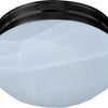 Maxim Two Light Flush Mount