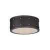 Maxim Two Light Flush Mount