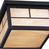 Maxim Two Light Outdoor Ceiling Mount