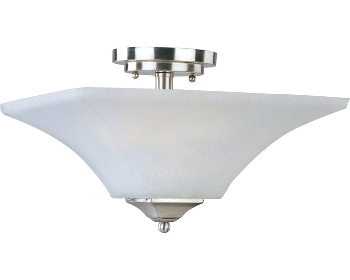 Maxim Two Light Semi-Flush Mount