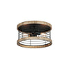 Maxim Two Light Semi-Flush Mount
