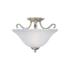 Maxim Two Light Semi-Flush Mount