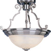 Maxim Two Light Semi-Flush Mount