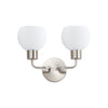 Maxim Two Light Wall Sconce