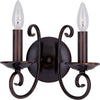 Maxim Two Light Wall Sconce