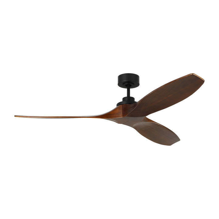 Visual Comfort Fan Collins Smart DC Ceiling Fan with Carved Wood Bladeas and Remote Control