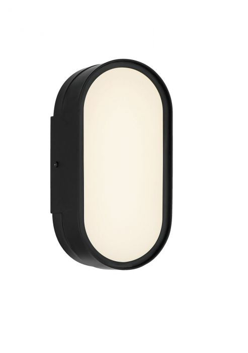 Melody LED Wall Sconce in Flat Black