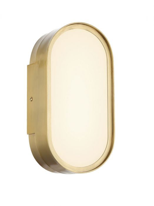 Melody LED Wall Sconce in Satin Brass