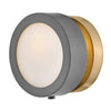 Mercer LED Wall Sconce in Dark Matte Grey