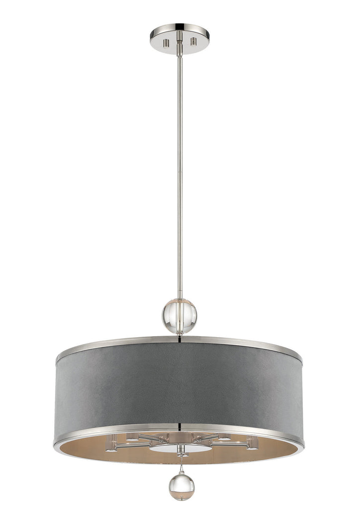 Metropolitan Five Light Pendant/Semi Flush Mount