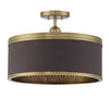 Metropolitan Four Light Semi Flush Mount