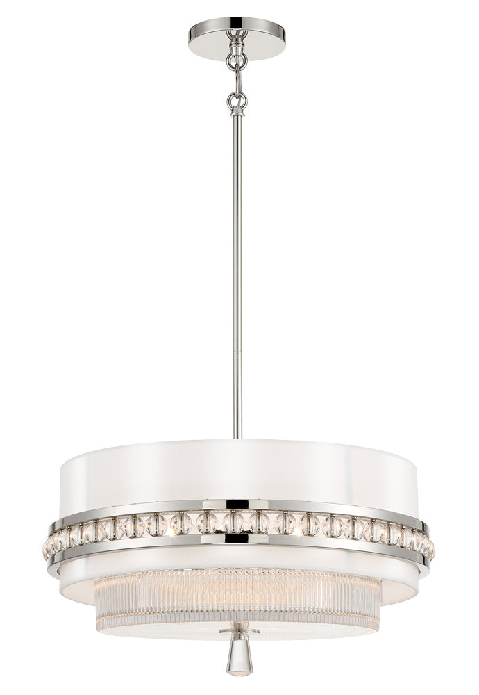 Metropolitan Three Light Convertible Semi Flush / Pendant