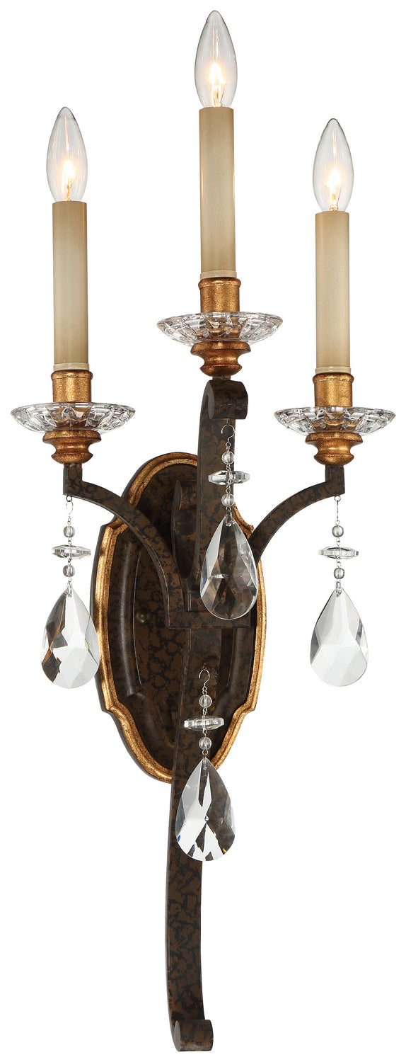 Metropolitan Three Light Wall Sconce