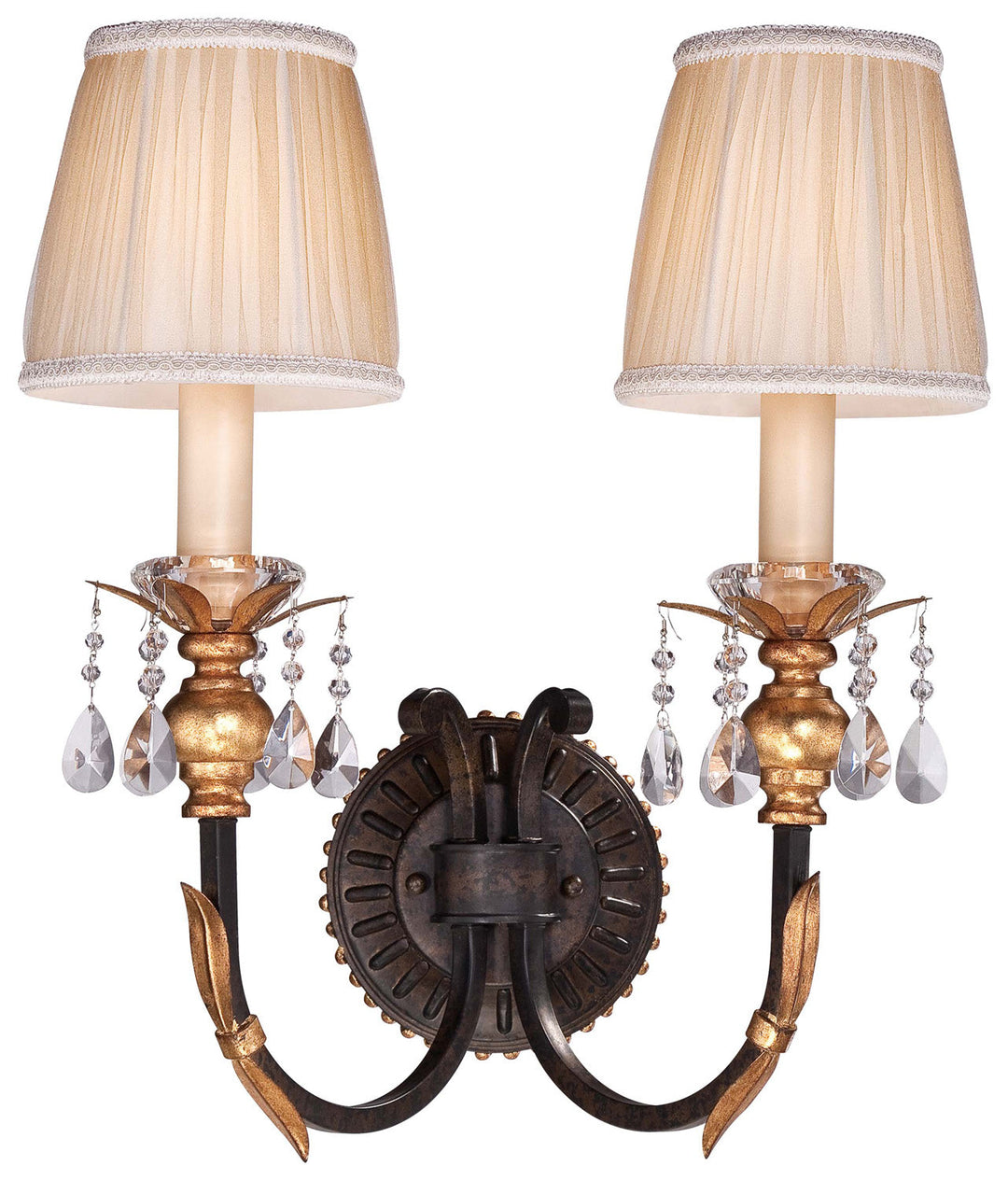 Metropolitan Two Light Wall Sconce