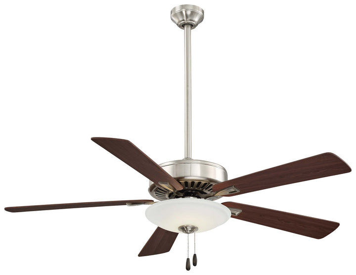 Minka Aire Contractor 52" Ceiling Fan With 26W Dimmable LED Light and Remote Control