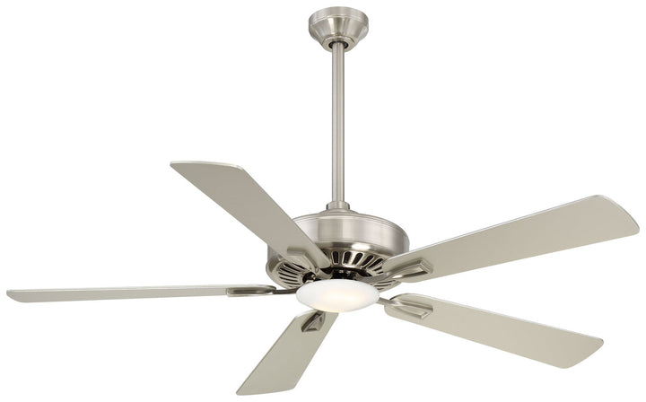 Minka Aire Contractor Plus 52" Ceiling Fan with Dimmable LED Light and Remote Control