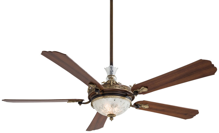 Minka Aire Cristafano 68" Ceiling Fan with LED Light and Wall Control