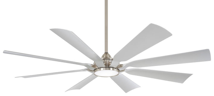 Minka Aire Future 65" Outdoor DC Ceiling Fan with 30W LED Light and 6 Speed Remote Control