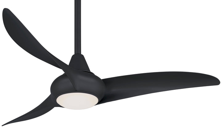 Minka Aire Light Wave Ceiling Fan with LED Light and Hand Held Remote