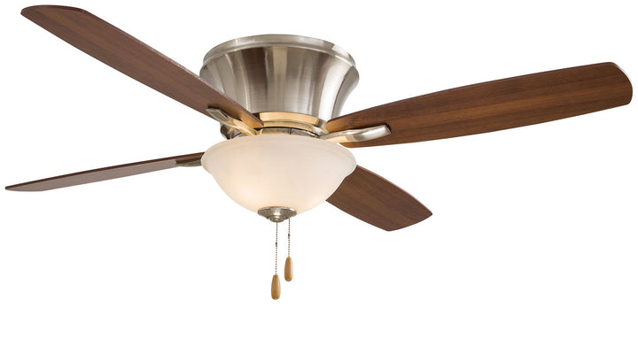 Minka Aire Mojo II 52" Pull Chain Flushmount Ceiling Fan with LED Light