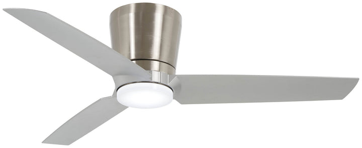 Minka Aire Pure 48" Flushmount Ceiling Fan with 16W LED Light and Wall Control