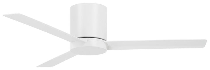 Minka Aire Roto Flush 52" Ceiling Fan with 20W LED Dimmable Light and Remote Control