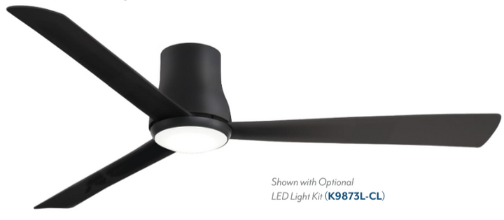 Minka Aire Simple Flush DC Motor Indoor/Outdoor Ceiling Fan with 6 speed Remote Control